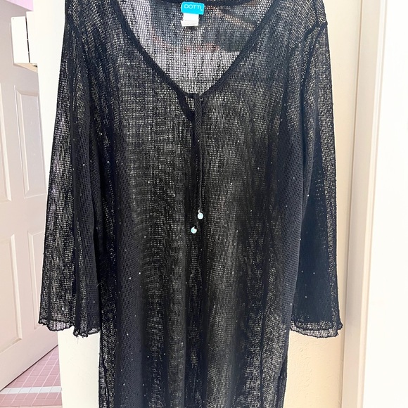 Dotti Black Lace Swim Coverup - Picture 6 of 10